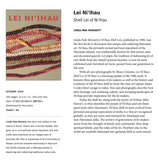 LEI NIIHAU BOOK by Linda Paik Moriarty