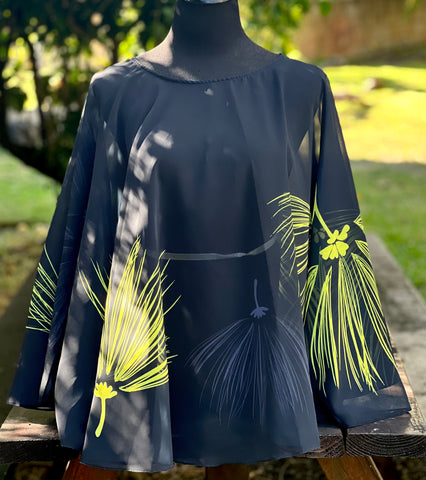 LOULU TOP Yellow Lehua