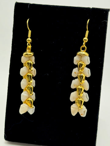 NIIHAU SHELL GOLD HELECONIA (2”)