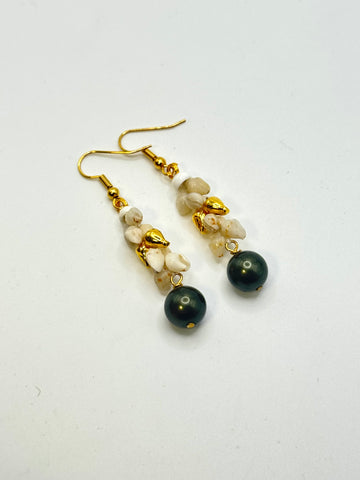 LAST ONE! Niihau Shell Earring