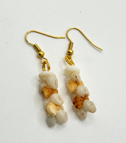 SALE! NIIHAU HELECONIA EARRINGS KAHAKAHA